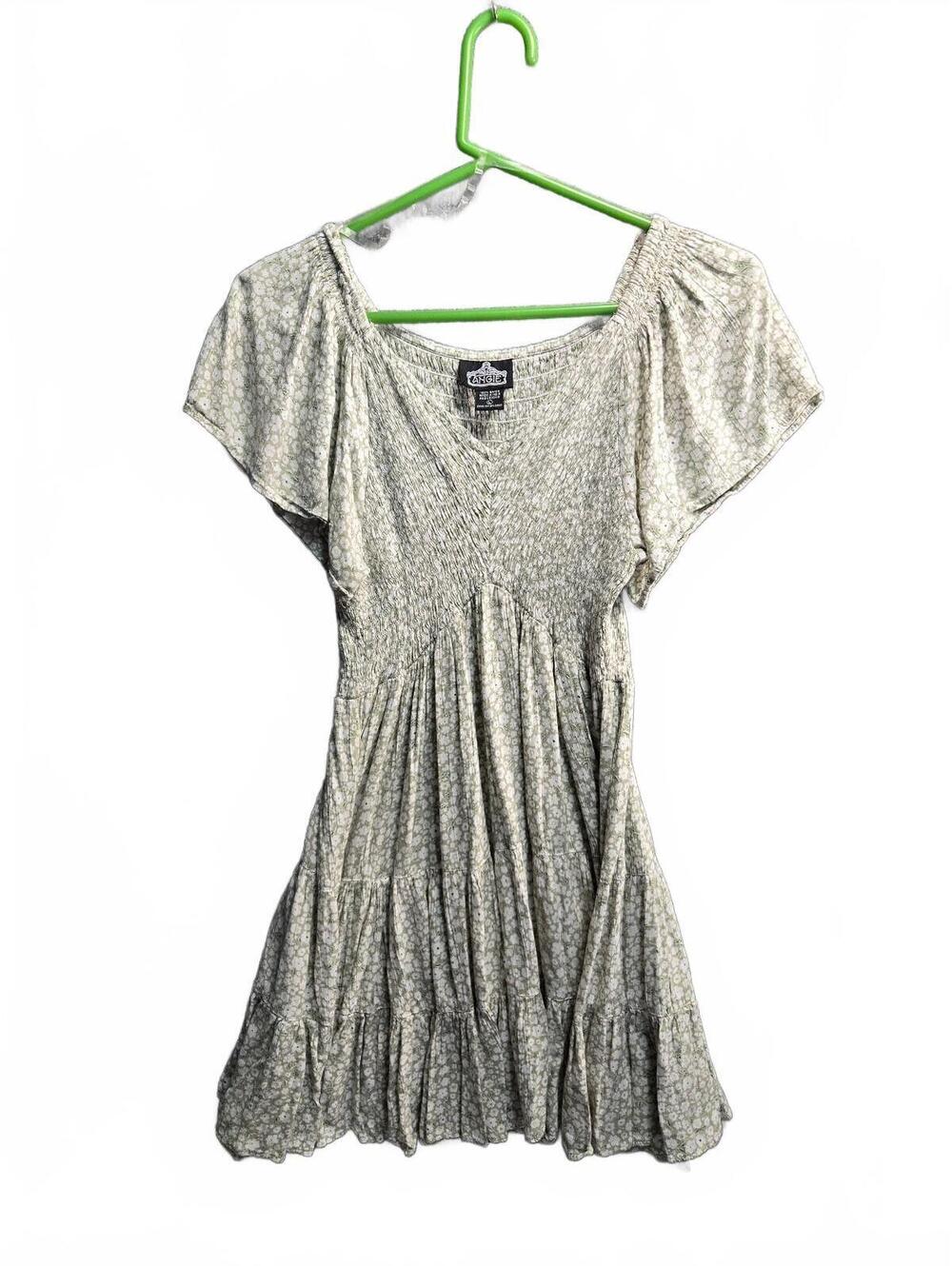 Angie Women's Rayon Floral Dress Size Large